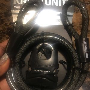 Kryptonite it’s pad lock